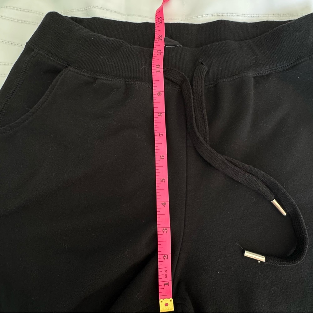 Ardene Black 82 Angel Joggers Women's M Y2K Streetwear Athleisure Sweatpants - Picture 8 of 10